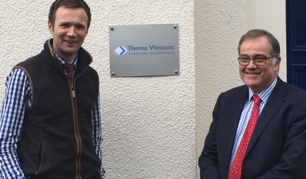 Jack White and Peter Brown, Thomas Westcott's new agricultural consultants.