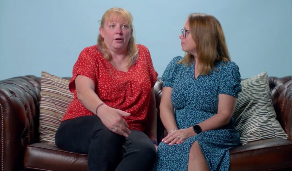 Trish and Cathie