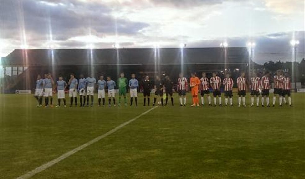 Exeter City under 18's fight back against Man City