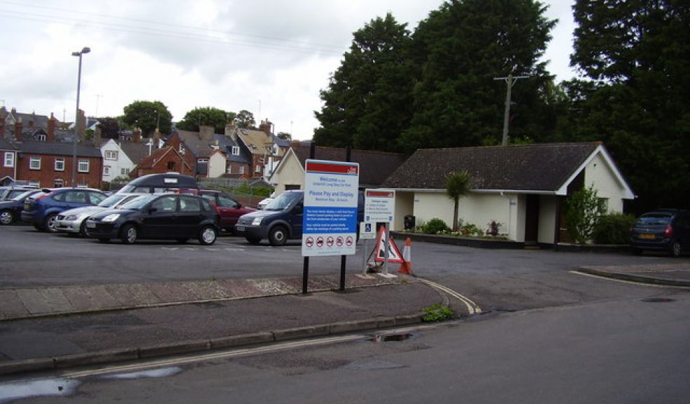 Underhill car park and toilets. Copyright Anthony Vosper and licensed for reuse under a Creative Commons Licence.
