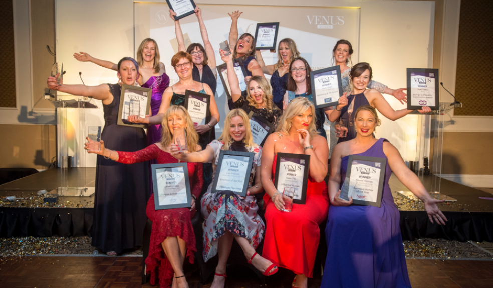 All Winners at the Atkins Ferrie Devon & Cornwall Venus Awards 2018 Ceremony. Photograph courtesy of Steve Haywood.