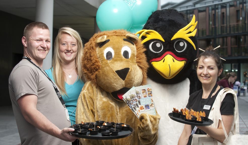 wagamama and Paignton Zoo celebrate the start of Princesshay's Summerdine promotion