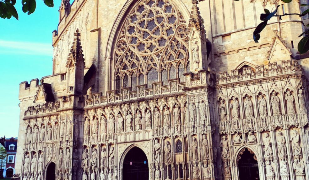 Photo courtesy of Exeter Cathedral Chalk + Ward, marketing agency