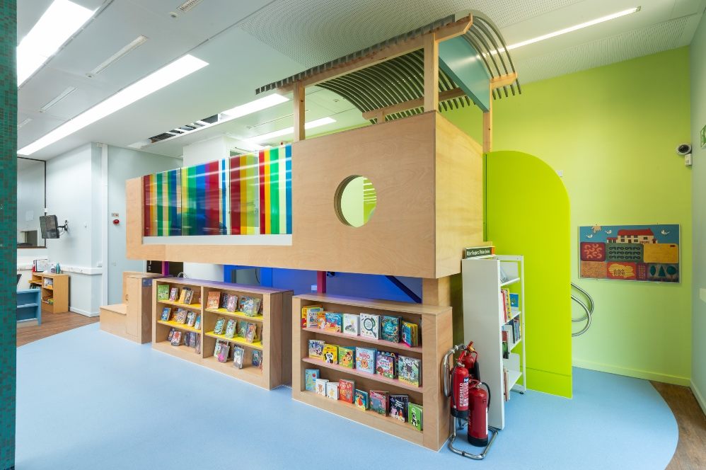 Clore Children's Library. Photo Theo Moye.