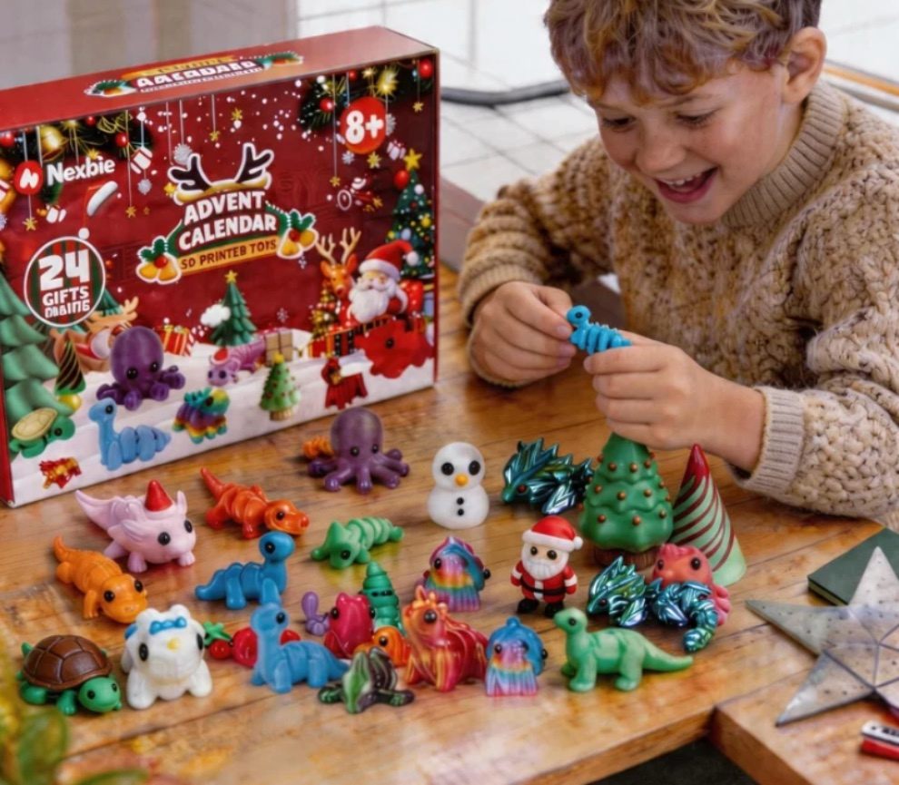Nexbie 3D Printed Advent Calendar