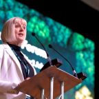 Professor Lisa Roberts, speaking at the opening session of the Exeter Climate Forum.