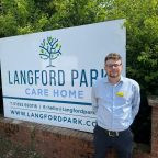 Ed Courtney, home manager, Langford Park Care Home
