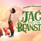 Jack and the Beanstalk cover with Jack and Giant