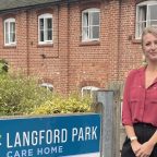 Kyley Stoneman, new manager at Langford Park Care Home