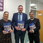 1.	Galina Labworth (TFLC), Richard Thomas (Lextox) and Imran Khodabocus (TFLC)