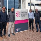 Representatives from IDH with members of the Exeter Science Park team. 