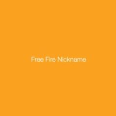 freefirenickname