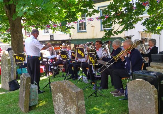 EDDB playing at Sidmouth Parish Church