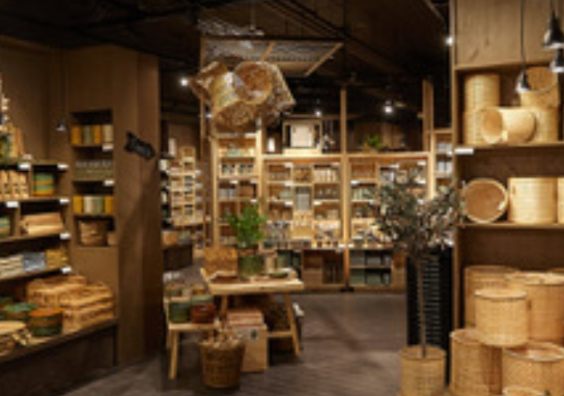 Lifestyle store, showing the stock