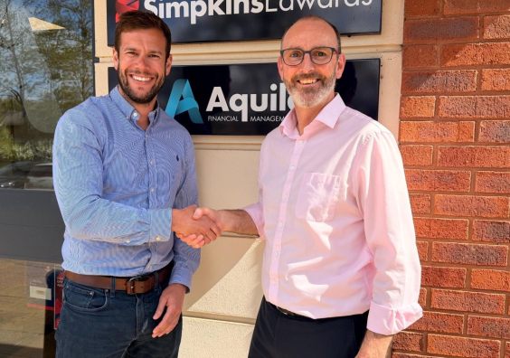 Simpkins Edwards Managing Partner Mark Simic with new Partner Michael Hesketh