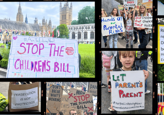 March for Children: Families oppose the Children’s Wellbeing and Schools Bill