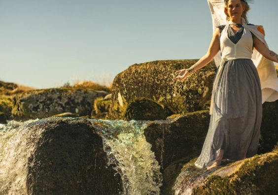 'St Gudula' stands by the River Swincombe on Dartmoor 