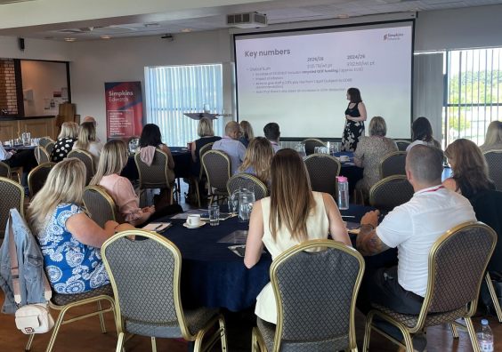 A group of general practice professionals attending a 