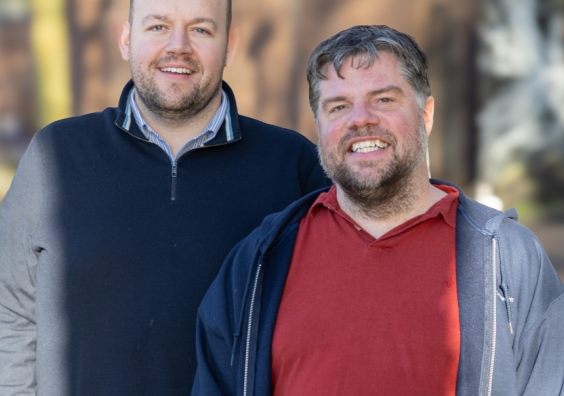Will Jordan and Dave Hall, co-founders of IMP Software.