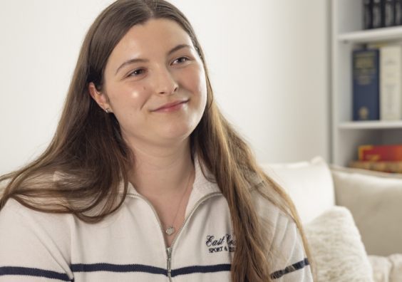 Zoe and fiancé Alfie found their perfect "sanctuary" at development Brook Manor by Tilia Homes Zoe in her new home that she brought fiancé Alfie becomes the 100th buyer at Brook Manor.