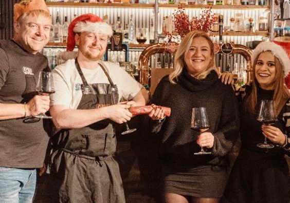 Left to right - Matt Bull, Brad Montague-Fowley, Kasmira Monroe and Ankita Dadwal.