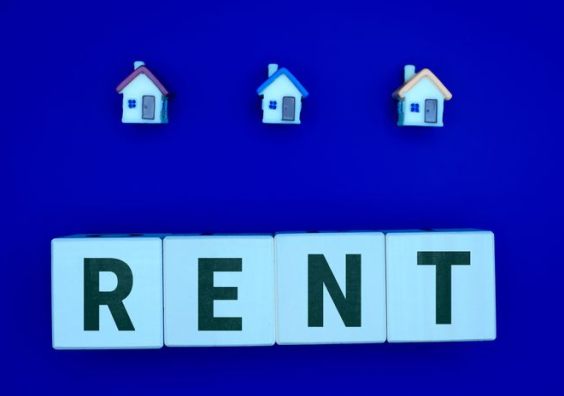 Rent word to illlustrate paying your rent
