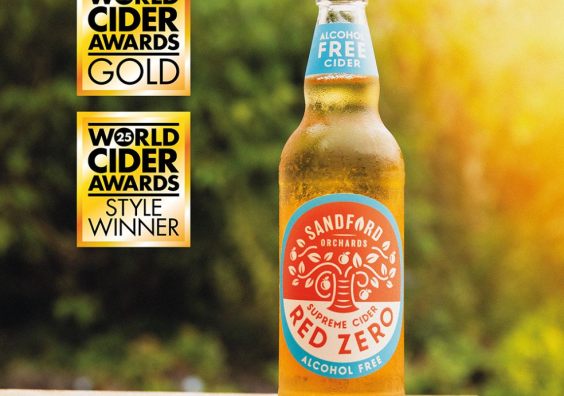 Sandford Orchards' Red Zero Wins World Cider Awards
