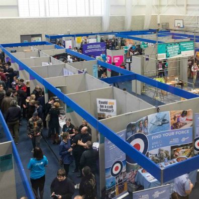 The Apprenticeship Expo that was held at Exeter College