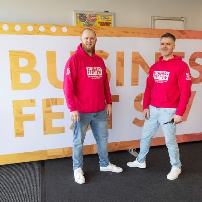 Gavin Harris and Jamie O’Neill, #BizFestSW