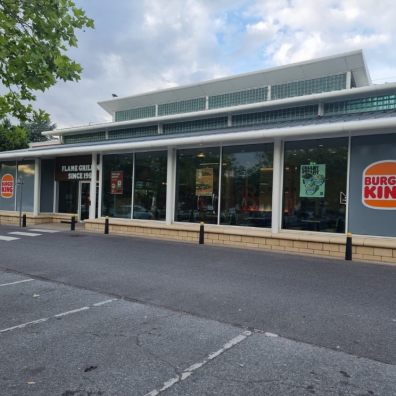 Burger King, Exebridges Retail Park in Exeter