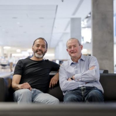 Dan Sandhu, CEO, Sparx and Simon Lebus 
