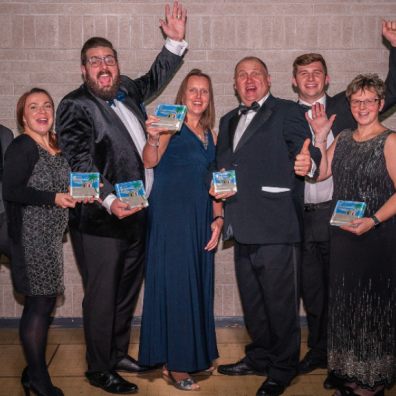 Cofton Holidays celebrates 5 award hoard at Devon Tourism Awards