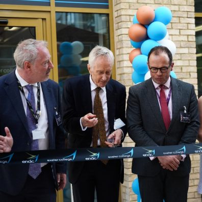 L - R John Laramy, Lord Barber, Adam Watt and Martha Dade
