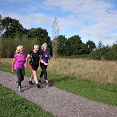 Image showing a group of women walking through Cranbrook