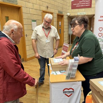 Ken Wood was the first carer to receive his Wellbeing Box Ken Wood was the first carer to receive his Wellbeing Box