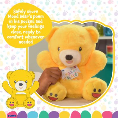 Yellow Mood Bear with speech bubble