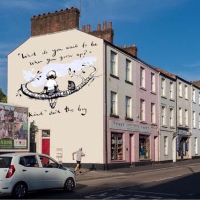 Artist's impression, Exeter Kindness mural
