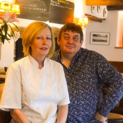 Paul and Donna Berry of the award-winning Swan in Bampton.