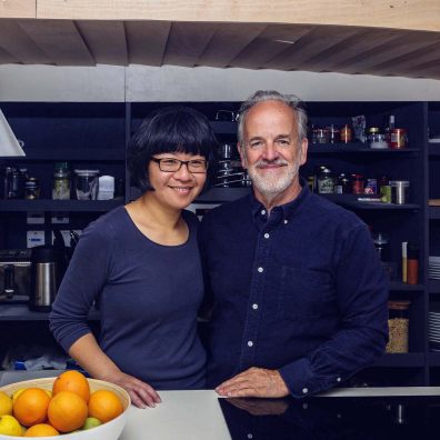 Qiao and Paul in Snark's galley