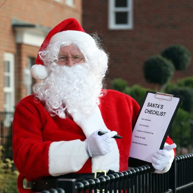 Father Christmas spotted in Exeter