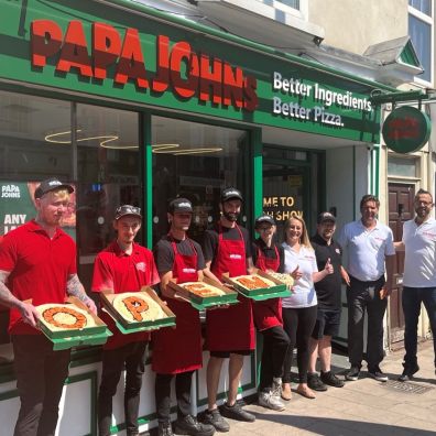 Papa Johns Exeter re opens