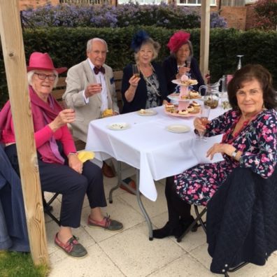 Exeter retirement village celebrate Queen’s birthday in style