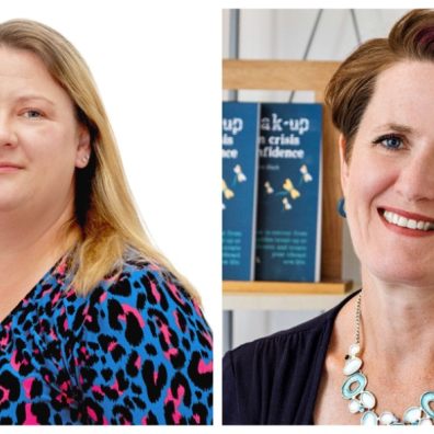 Lauren Preedy (left) and Claire Macklin.