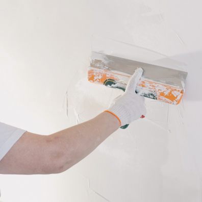 plastering