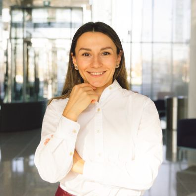 smiling business woman