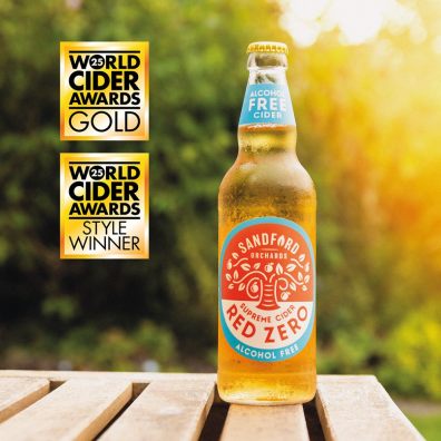 Sandford Orchards' Red Zero Wins World Cider Awards