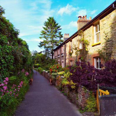 Beautiful scenery from Lynton, Devon County. This isn’t where Brexit will hit the hardest.